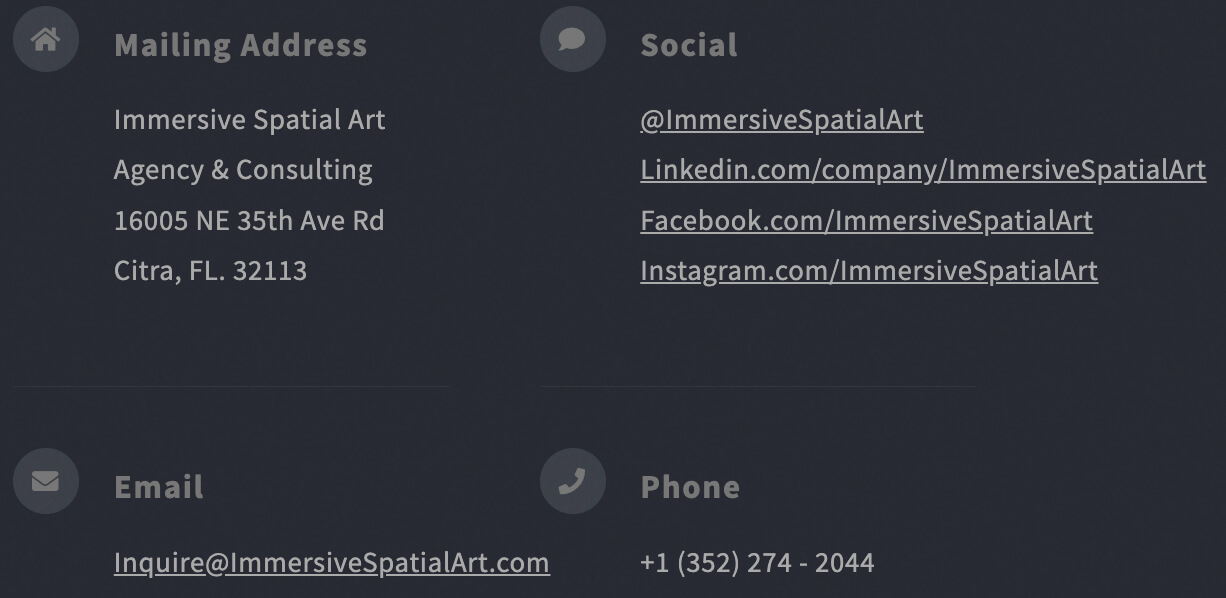 contact info